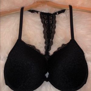 Black Lace Bra
